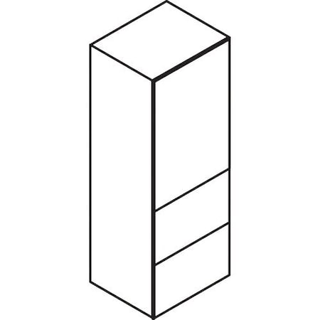 Groupe Lacasse Storage Unit, 2 Edge, 24inWx20inDx65-1/2inH, Sahara LAS72K202465FBR